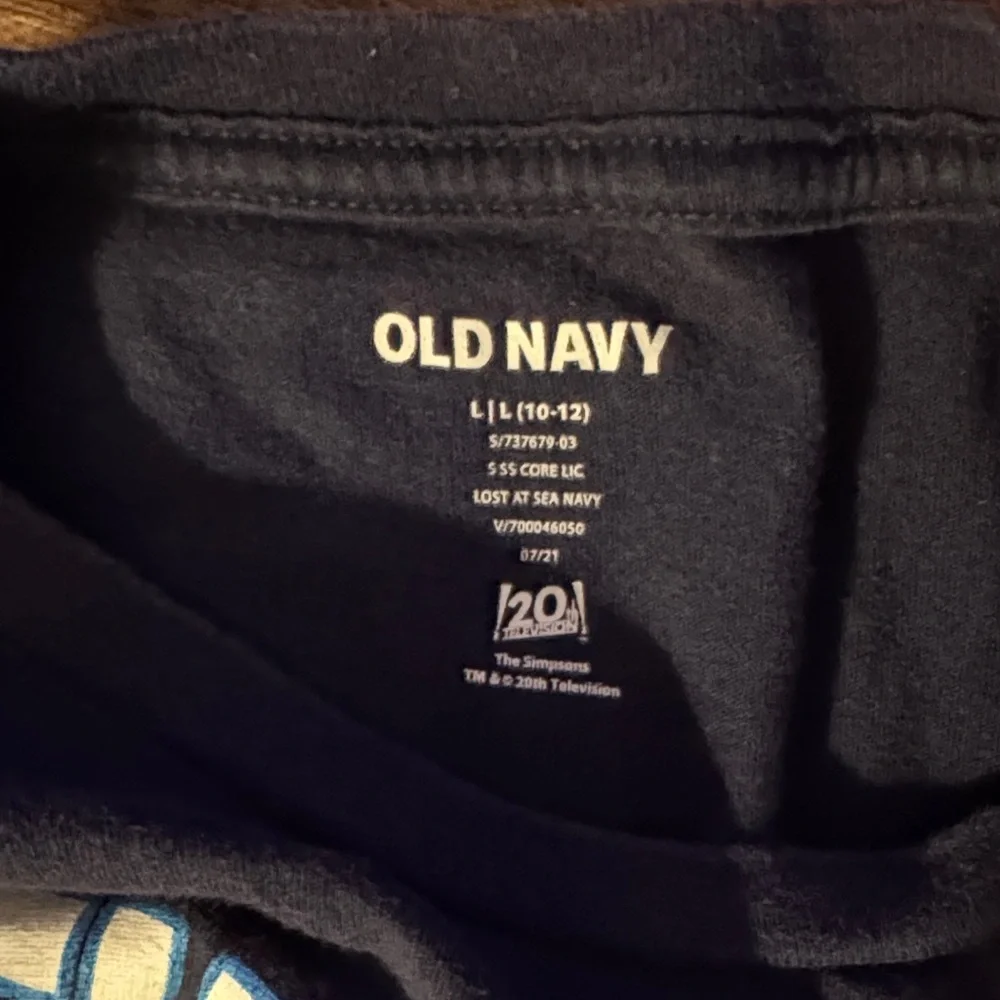 Old Navy Kids 'Level Up' Tee - Navy